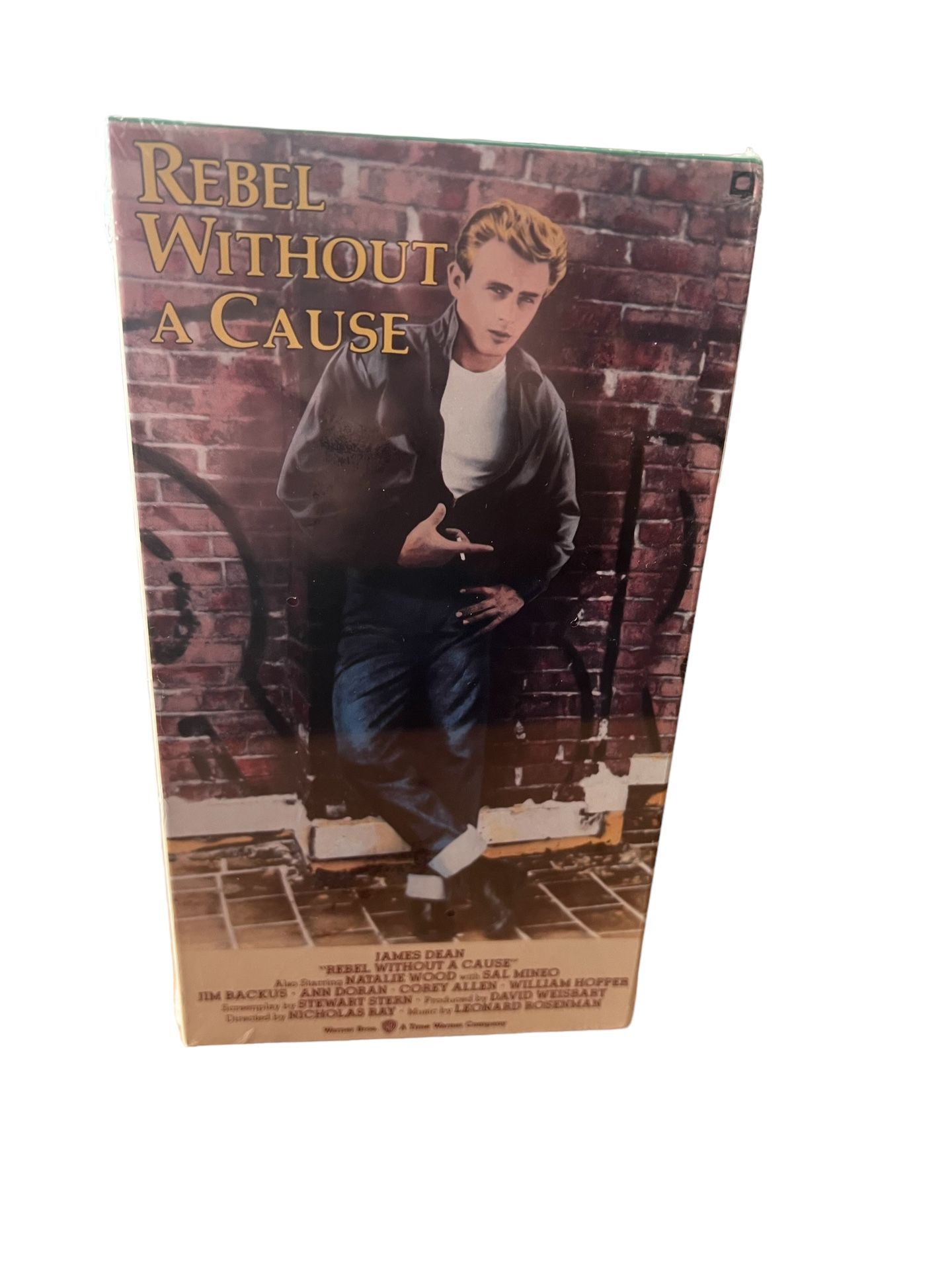 Rebel Without a Cause VHS James Dean New Sealed Watermark Warner Bro Classics This Rebel Without a Cause VHS tape is a classic gem for any movie love