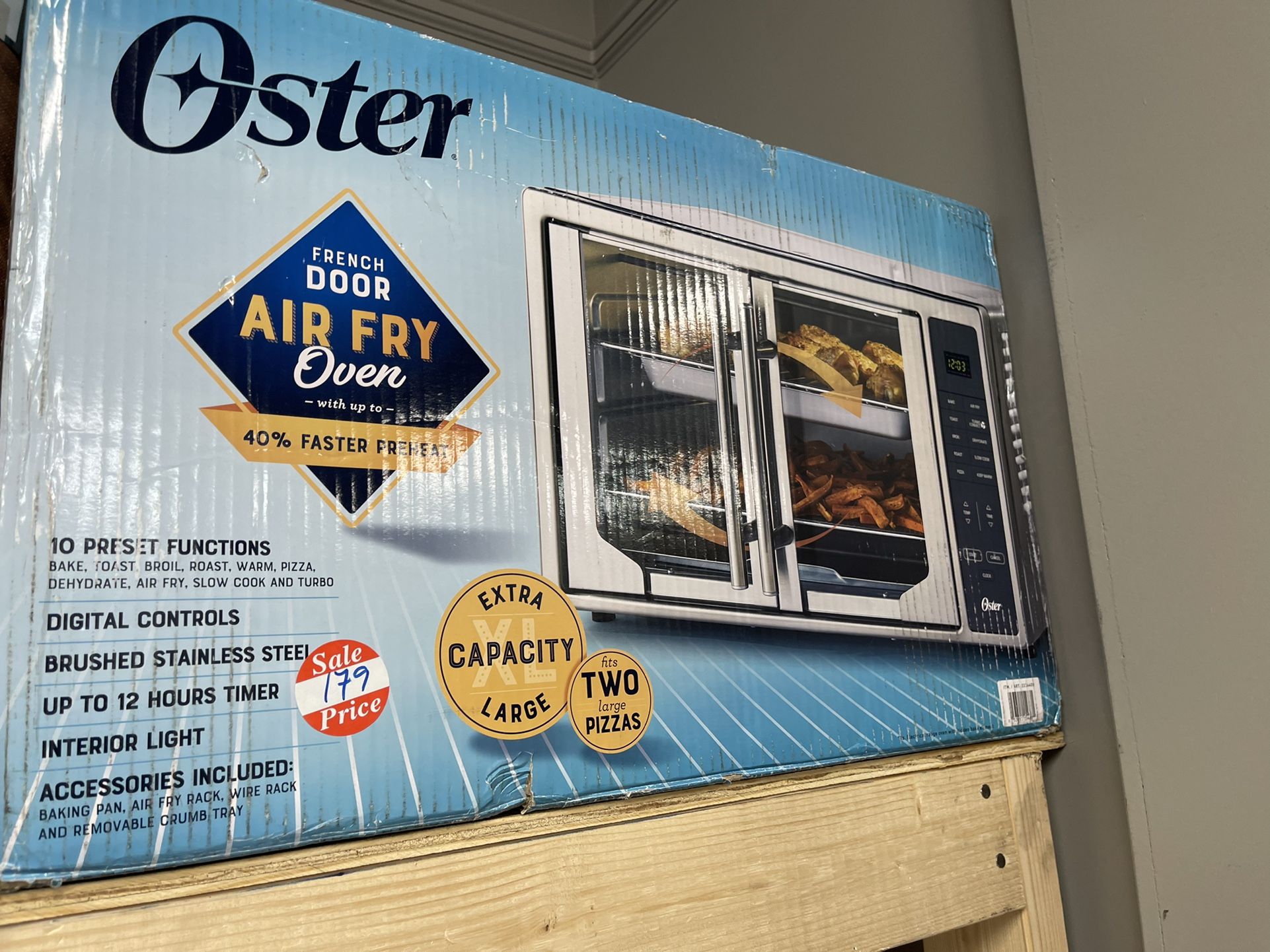 French Oven Air Fryer Oster $179