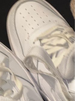 Whit Nike High tops Youth