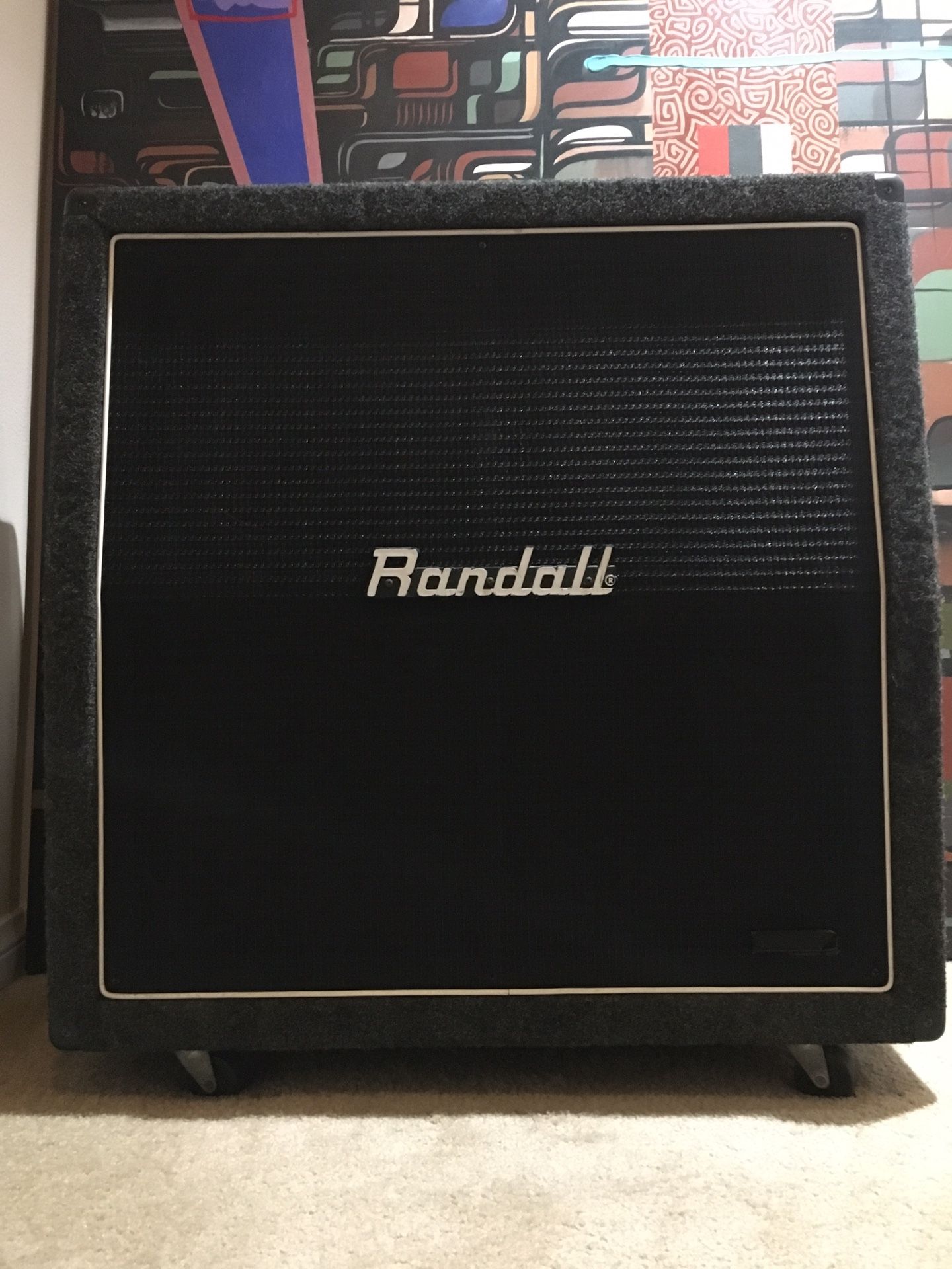 Excellent condition 1989 Randall R412 cabinet Celestion speakers