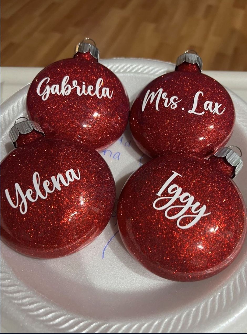Custom Ornaments 