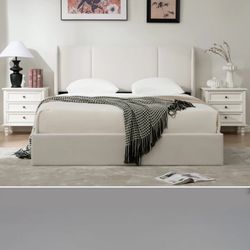 Brand new full bed with storage