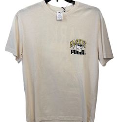 Puma x Market Tan Relaxed Graphic T-Shirt  Size M NWT