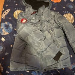 Blue Canada Coat