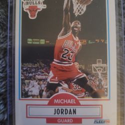 Rare Error ** 89-90 Micheal Jordan Fleer #26