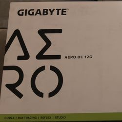 GIGABYTE GeForce RTX 5070 AERO OC 12G Graphics Card (White) GV-N5070AERO OC-12GD