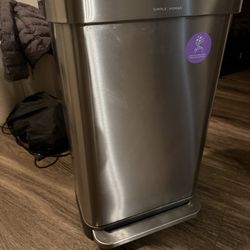 Simple Human 45 L Stainless Steel Trash Bin/Trash Can