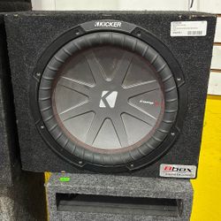 KICKER 12” SUBWOOFER