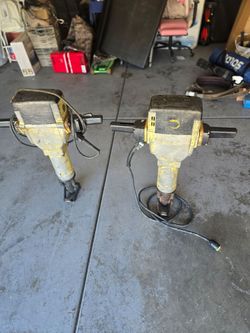 For Sale two Bosch brute jackhammer good works different price each