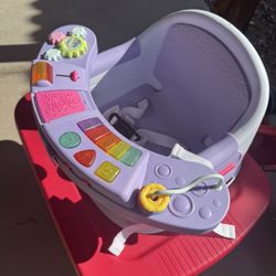 Infantino Music & Lights 3-in-1 Discovery Seat and Booster, 4-48 Months Unisex, Lavender