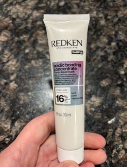 NEW REDKEN ACIDIC BONDING CONCENTRATE 5 MINUTE LIQUID HAIR MASK $5!