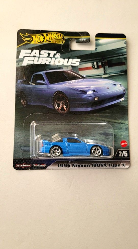 Hot Wheels  1996 NISSAN 180SX TYPE X 
