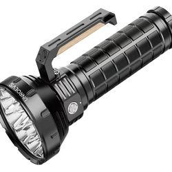 ☆ W322-2 Brightest Flashlight 58000 Lumens, Super Bright & Most Powerful Flashlight Upgraded from W322-1 with Extended Body & Double Battery Life, 171