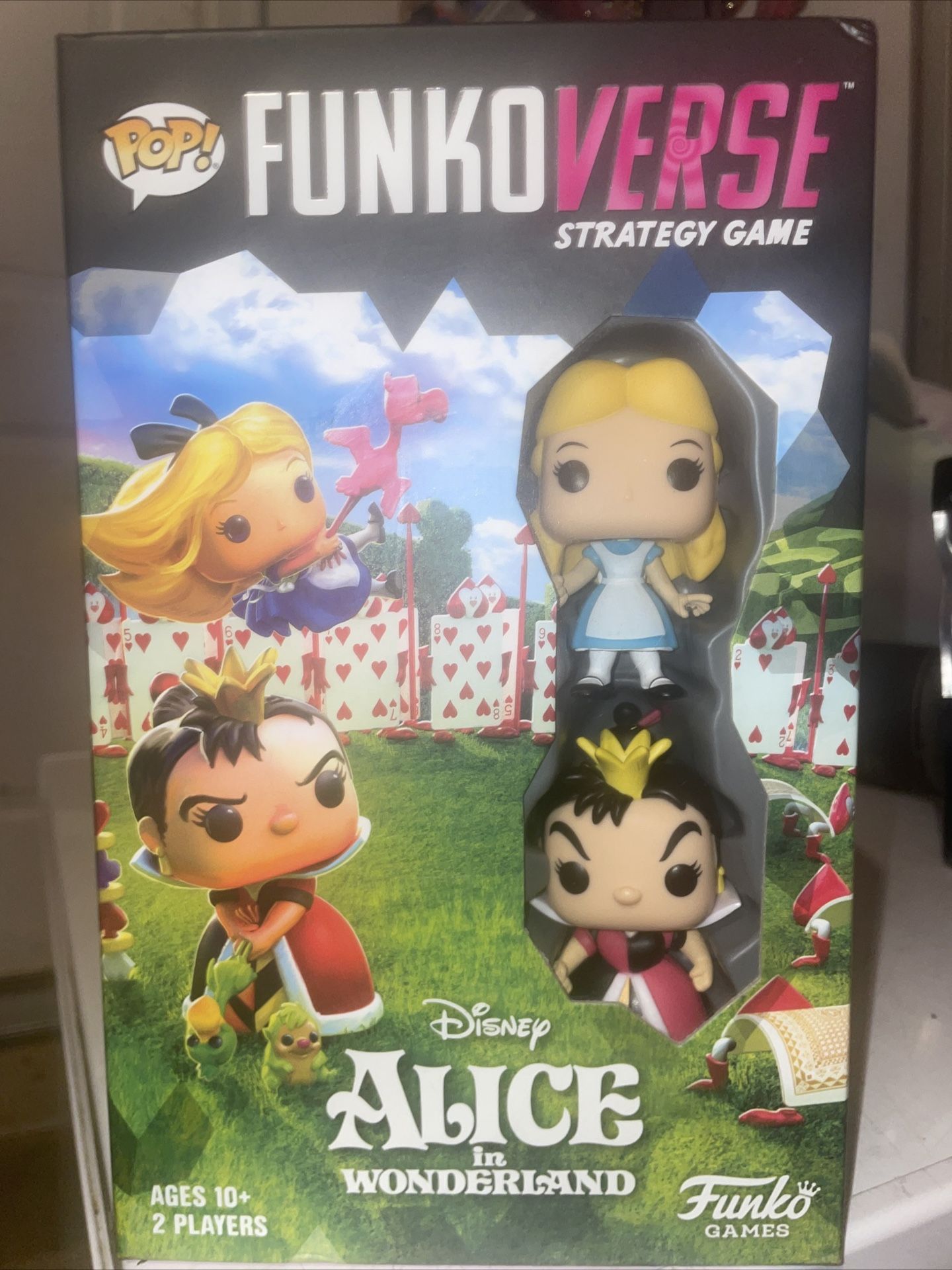Disney FunkoVerse 2021 Alice In Wonderland 2 Pk Strategy Game NIB