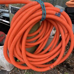 Light Orange Flex Pipe Is 1” $25 For Both Rolls, Dark Orange Is 1 1/2 Flex Pipe It’s $25 Dollars