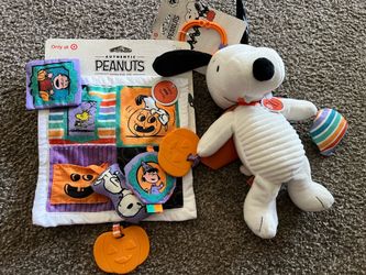 Peanuts snoopy baby teethers