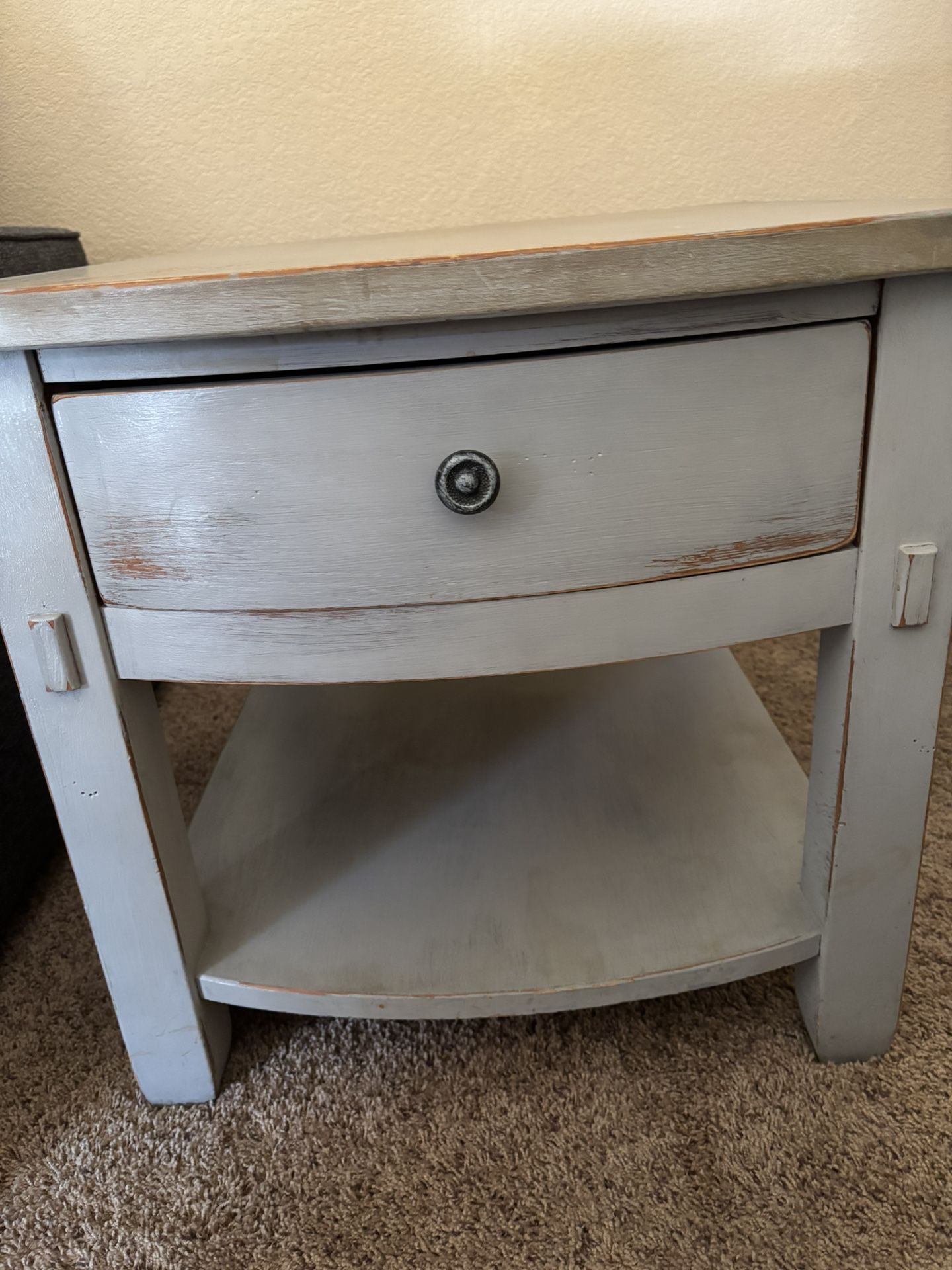 Side Table Distressed