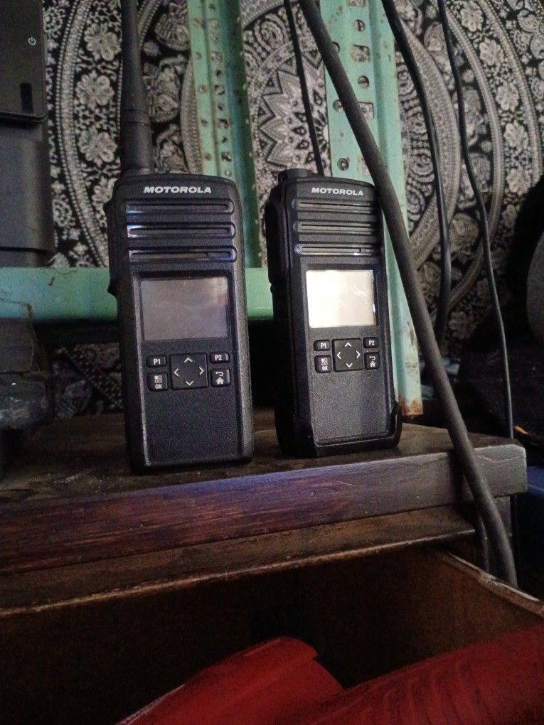 Motorola Walkie Talkies