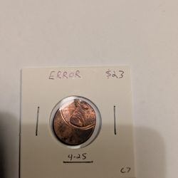 Error Pennies!