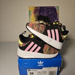 Size 5c - Kids Pink Adidas - $40