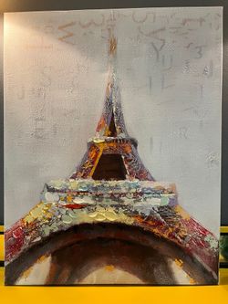 Painting Eiffel Tower