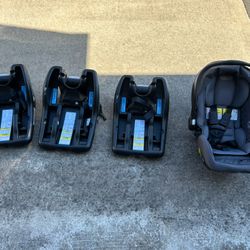 Car Seat + 3 Bases