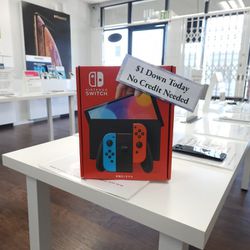 Nintendo Switch OLED Brand New -PAYMENTS AVAILABLE-$1 Down Today 