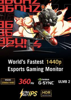Asus PG27AQN 360hz 27” IPS