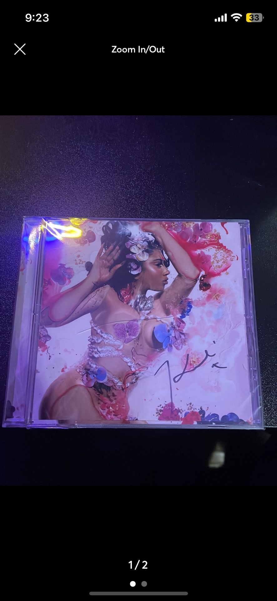 Autograph Kali Uchis CD Orquídeas (sealed)
