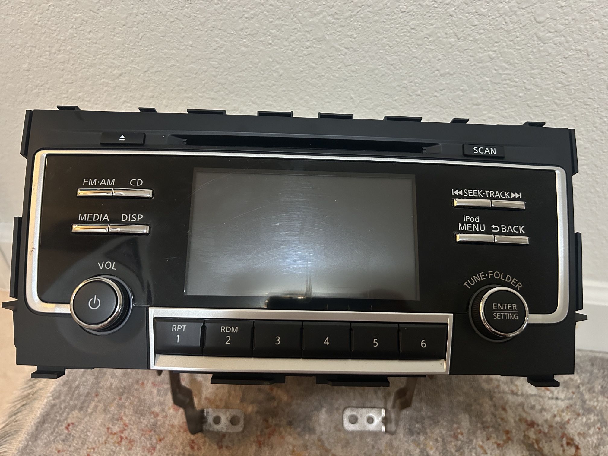 2016 NISSAN ALTIMA RADIO AM FM CD PLAYER RECEIVER