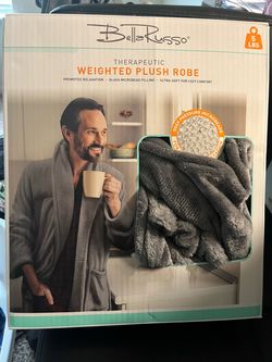 *Moving Sale* Bella Russo Therapeutic Weighted Plush Robe