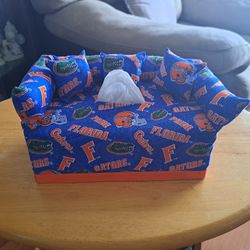 Handmade Gators Tissue Box Cover 