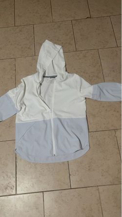 Under Armour Full-Zip Hoodie White and Gray