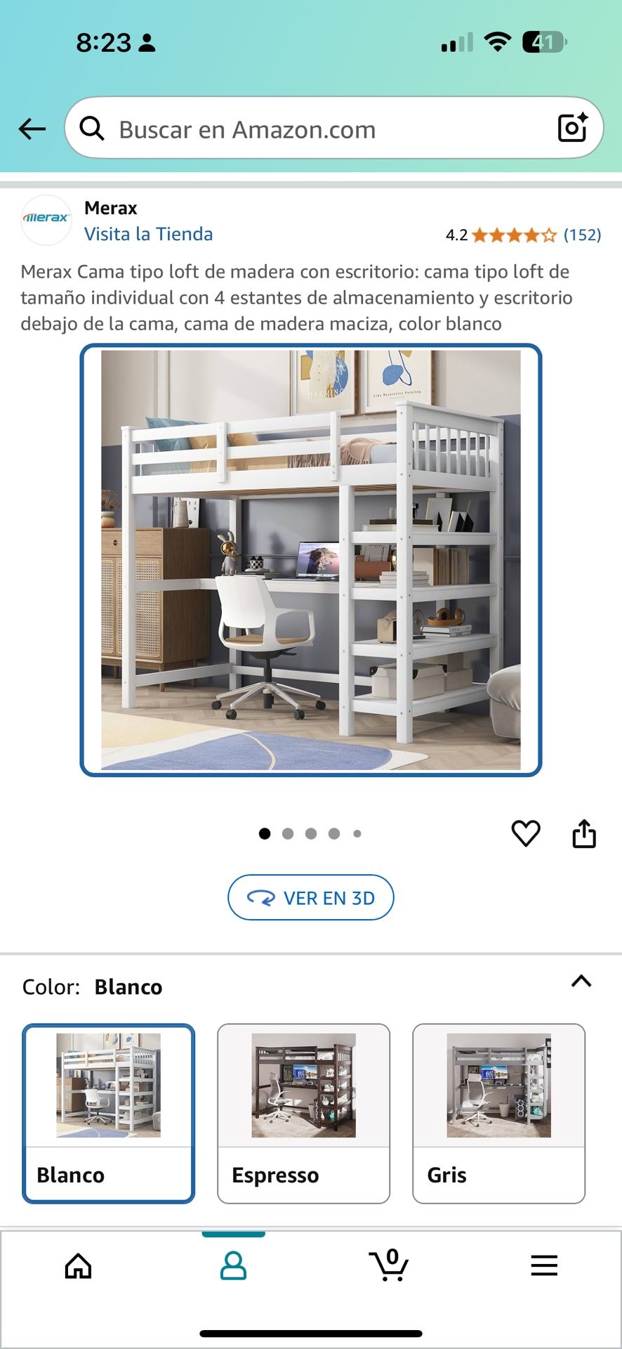 Bunk Bed With Desk