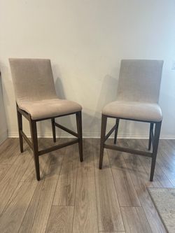 Bar Stool counter height set of 2