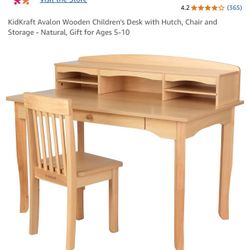 Kids Study Table With Chair
