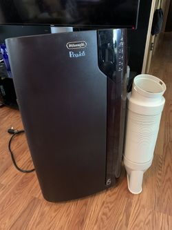 DeLonghi 4-in-1 Portable Air Conditioner, Dehumidifier, Heat Pump, and Fan with Remote - 14000 BTU (ASHRAE)