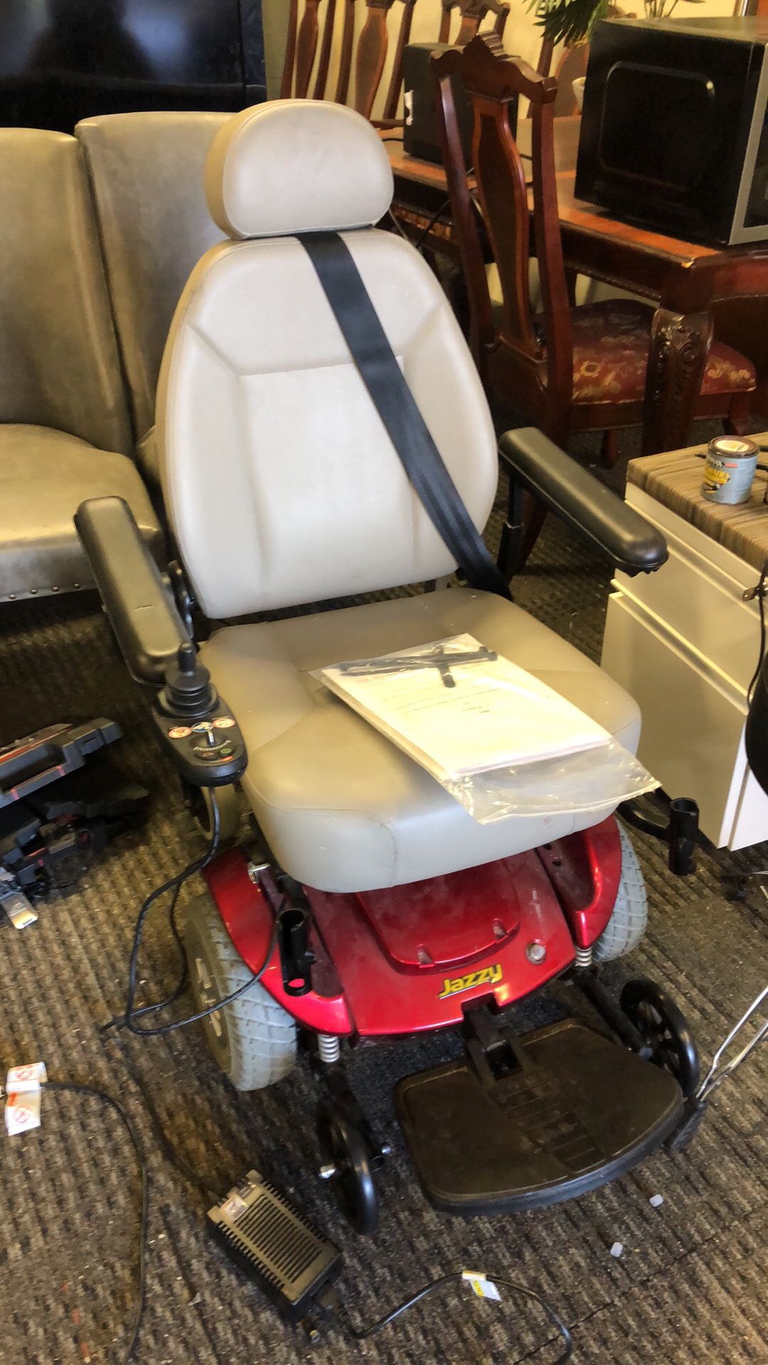 Jazzy Electric Wheelchair New Batteries
