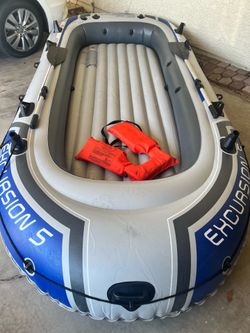 Intex 5 person raft