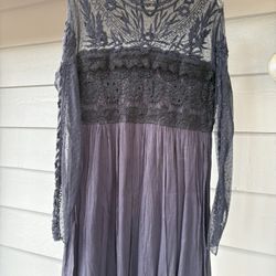Boho Black Dress