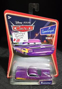 Disney Pixar Cars Ramone - Purple Supercharged 