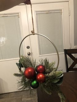 Decorative Christmas hoops