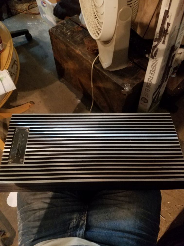 ***RARE*** Power Acoustik LT1920-2 Amplifier HUGE!!!