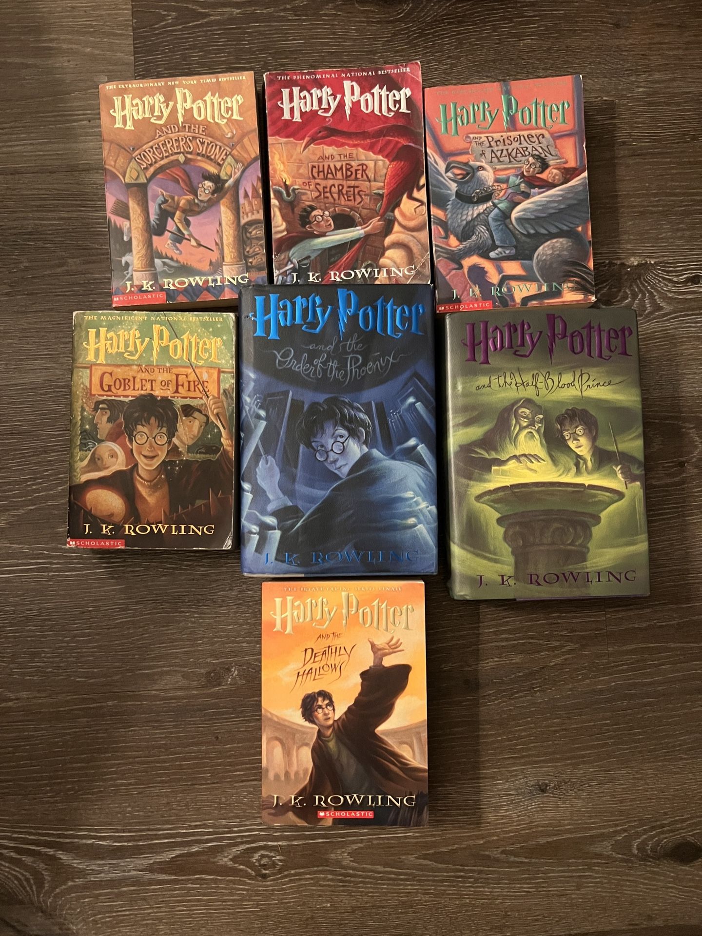 Harry Potter Full Book Set 1-7