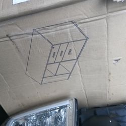 Brand New In Box All White In Color File Cabinet Retail Over $100 Online Selling For $20