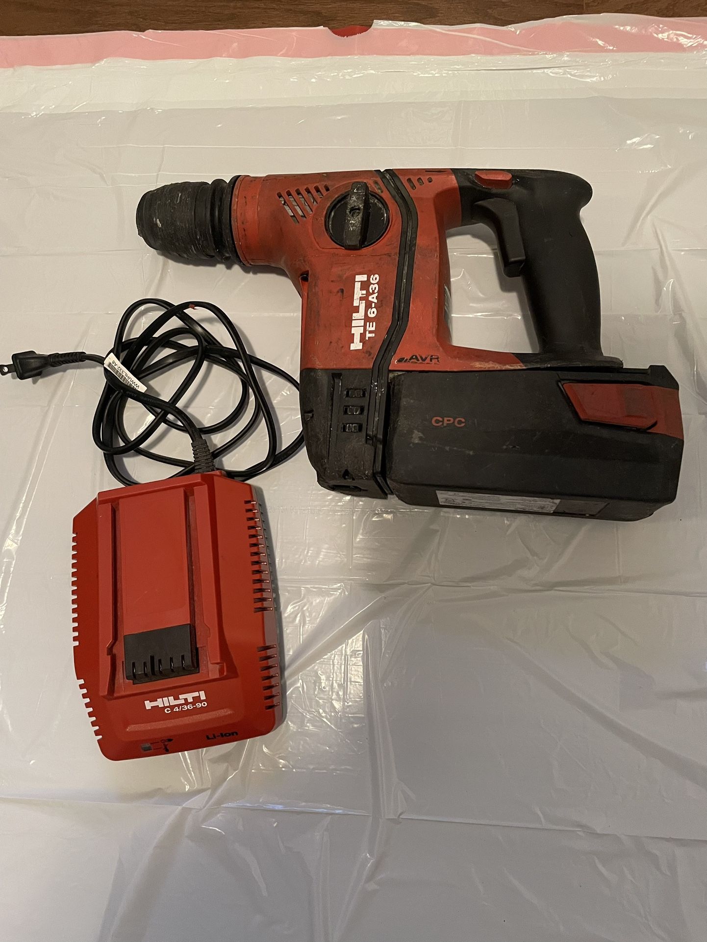 Hilti Cordless Hammer Drill T E 6-A 36