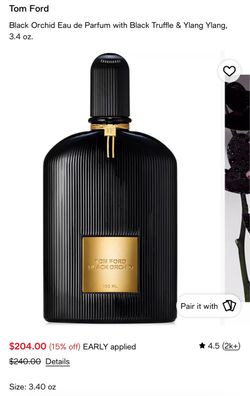 TOM FORD Black Orchid Eau de Parfum with Black Truffle & Ylang Ylang, 3.4 oz.