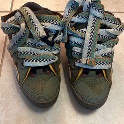 Lanvin  Suede Lace Up 