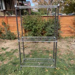 3- Tier Wire shelf organizers- 36”L x14” W x59”H
