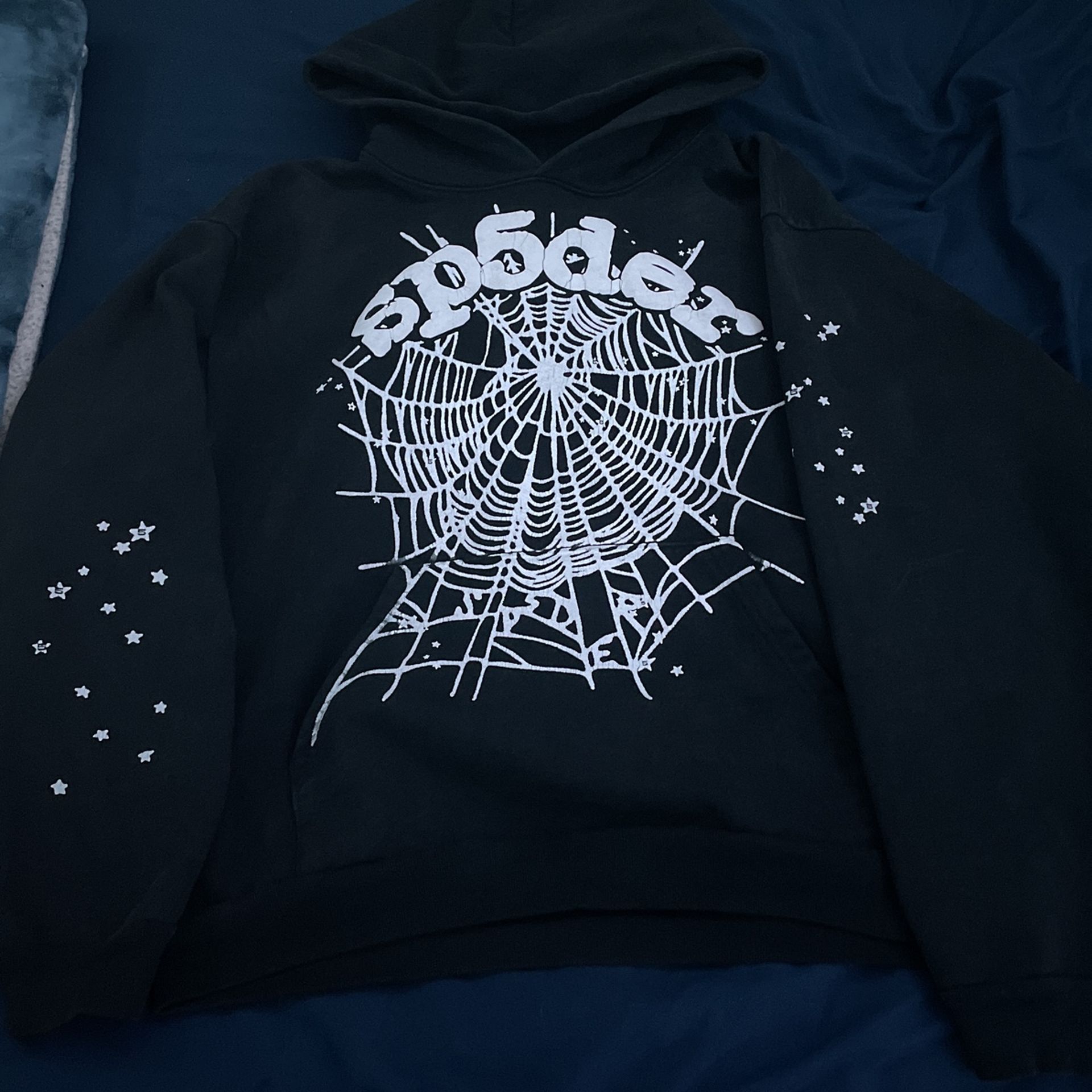 black sp5der hoodie